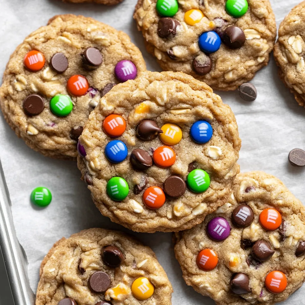 Monster Cookies backen