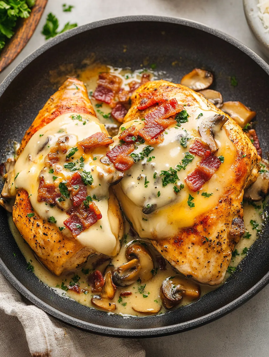 Käse-Schicht Alice Springs Chicken