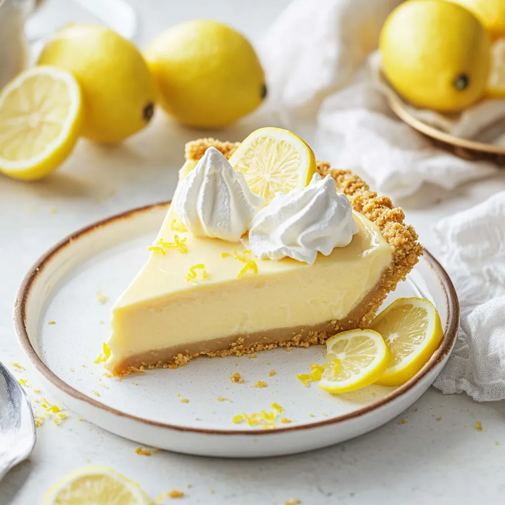Zitronencreme-Torte mit Kondensmilch