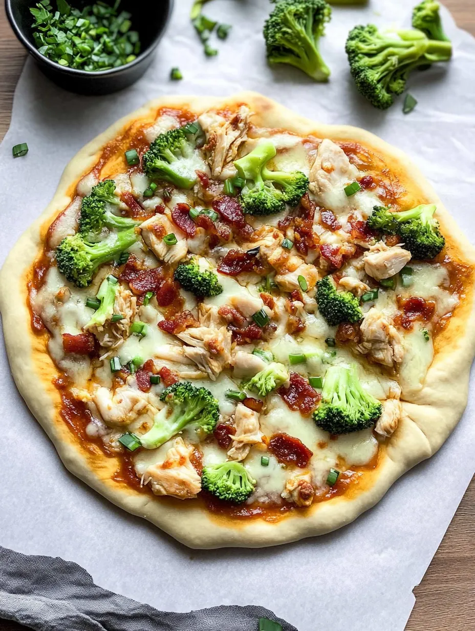 Teriyaki Hähnchen Pizza