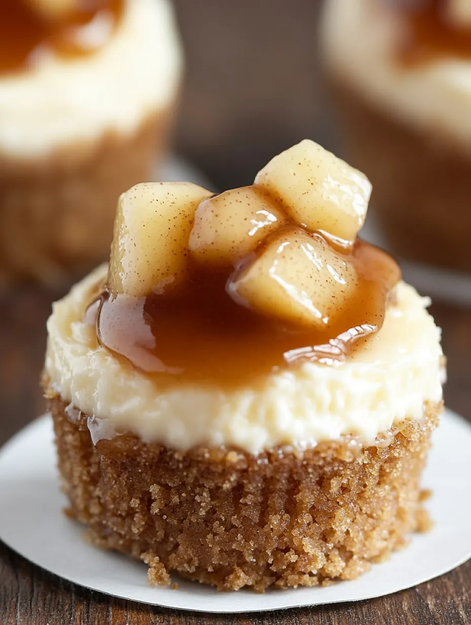 Apfel Mini Käsekuchen selbstgemacht