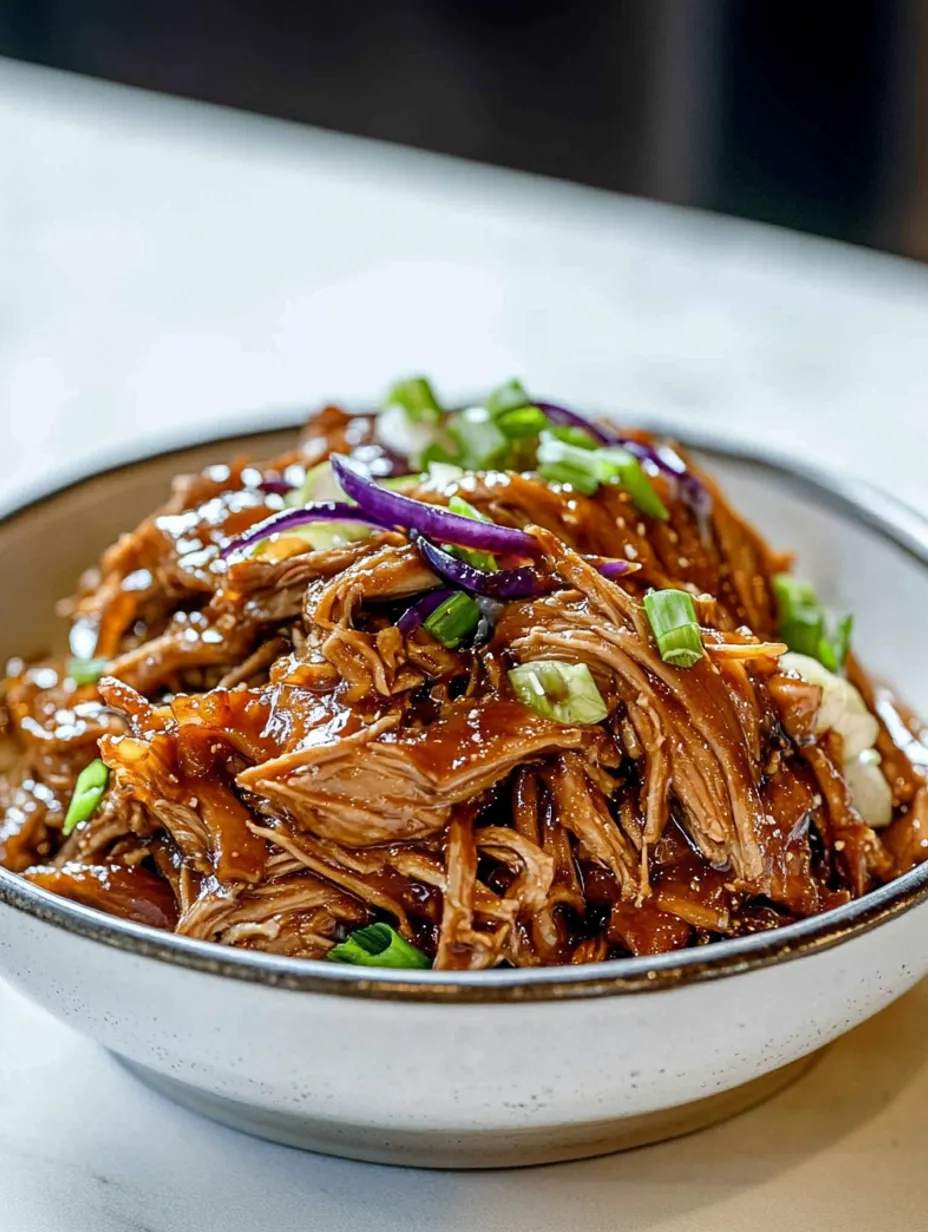 Crockpot Asia Pulled Pork