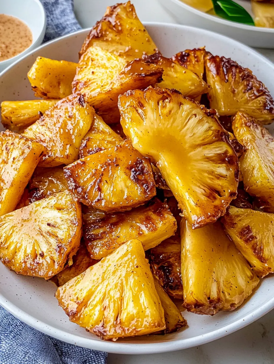 Heißluftfritteusen-Ananas