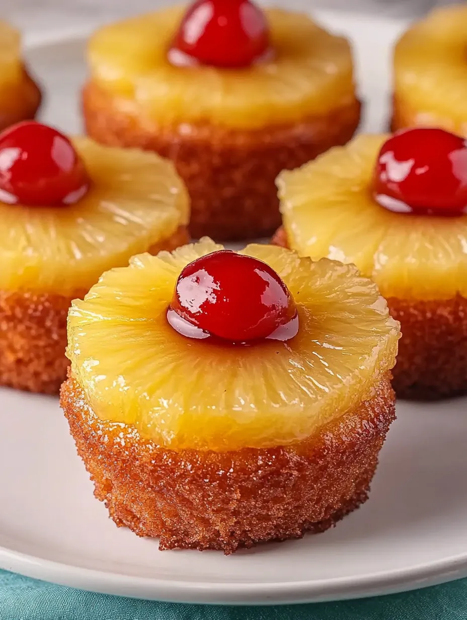 Einfache Ananas-Törtchen