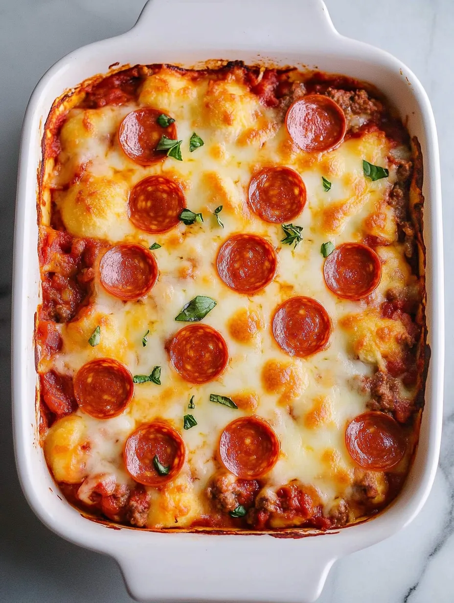Bubble Up Pizza Casserole Recipe