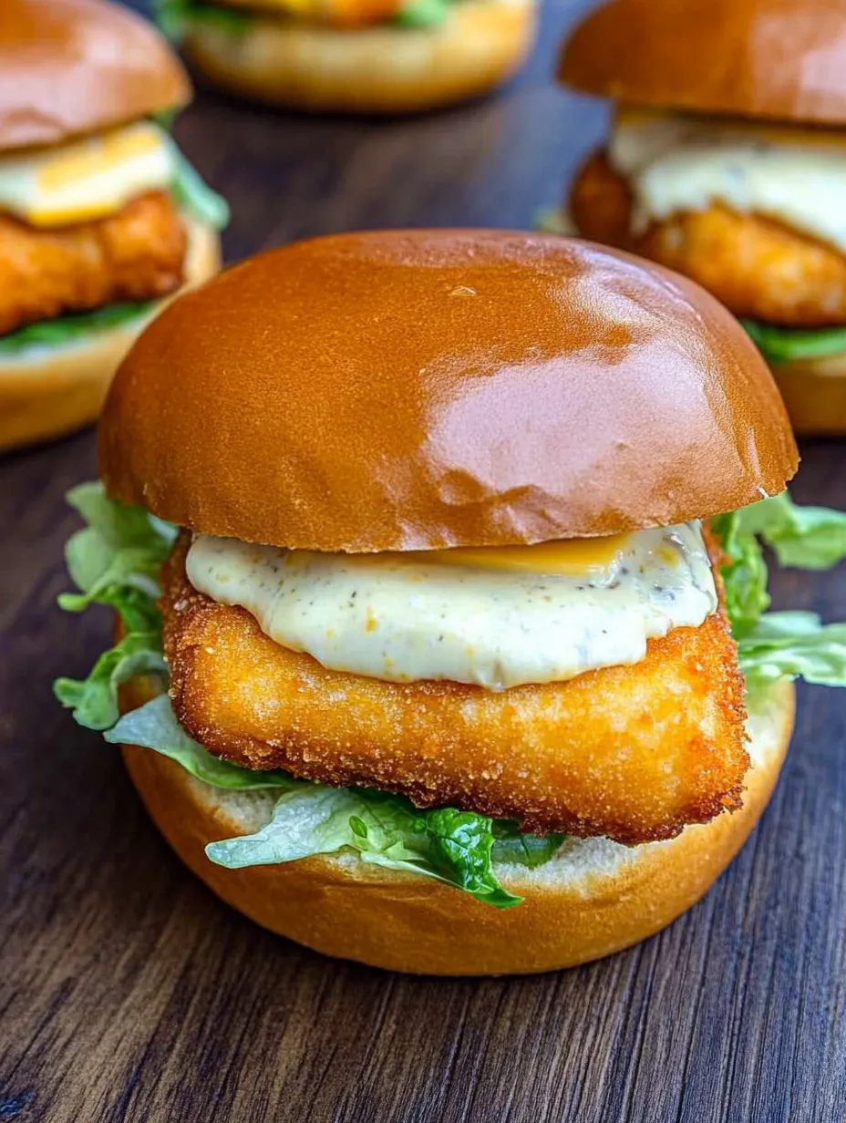 Knuspriger Fischburger – Fastfood-Stil