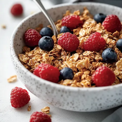 Knuspriges Müsli in wenigen Minuten