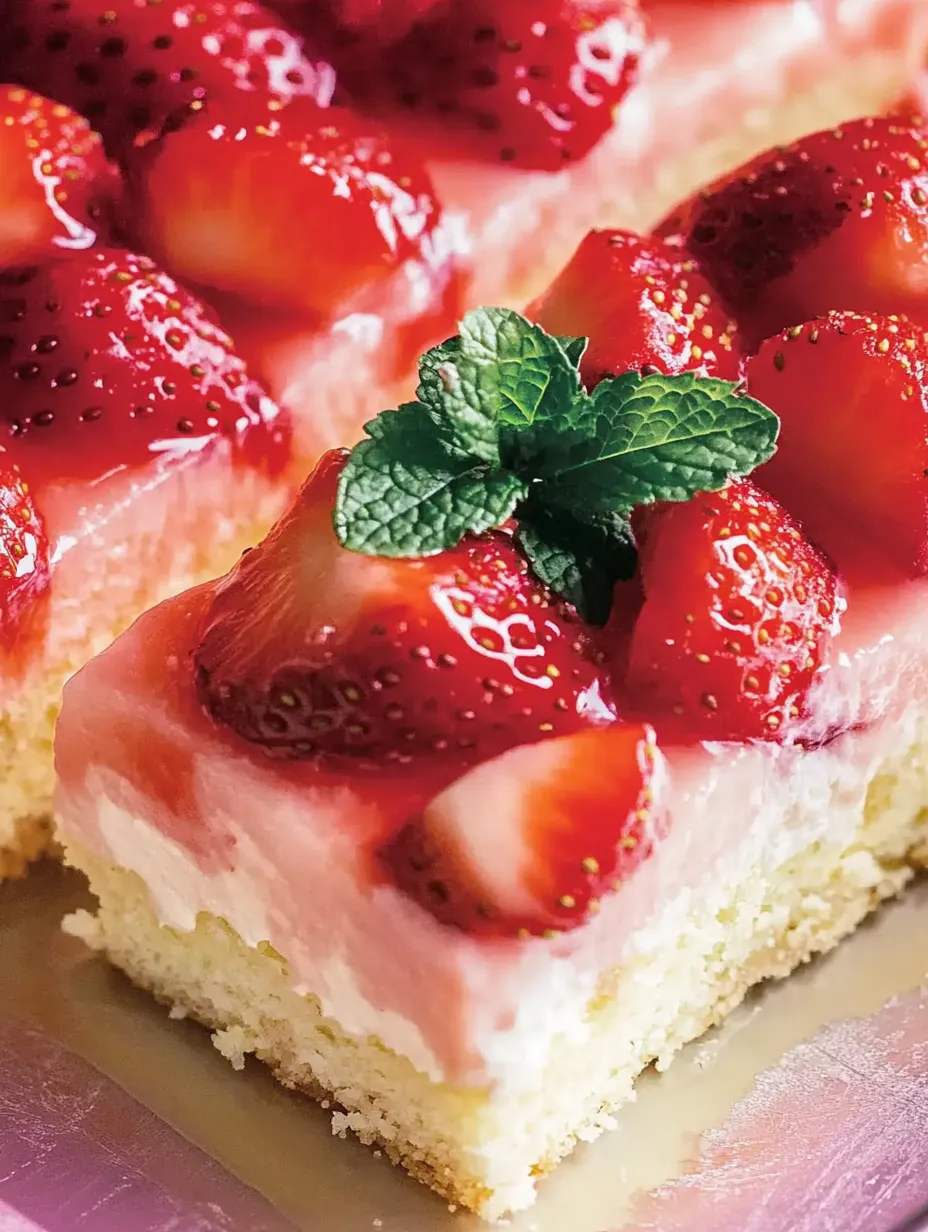Feuchter Erdbeerkuchen vom Blech – Mit Schmand & Pudding