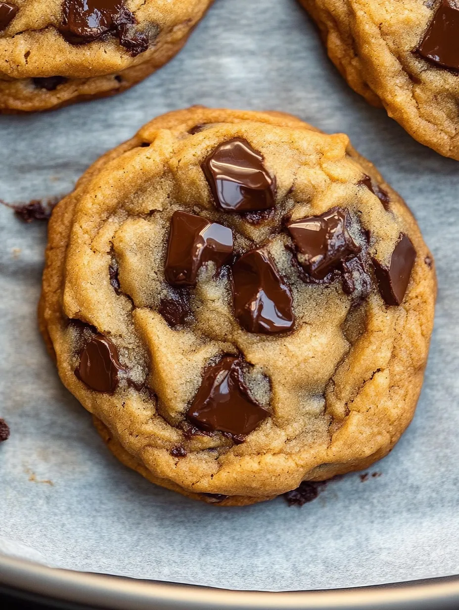 Hausgemachte Chocolate Chip Cookies aus der Heißluftfritteuse