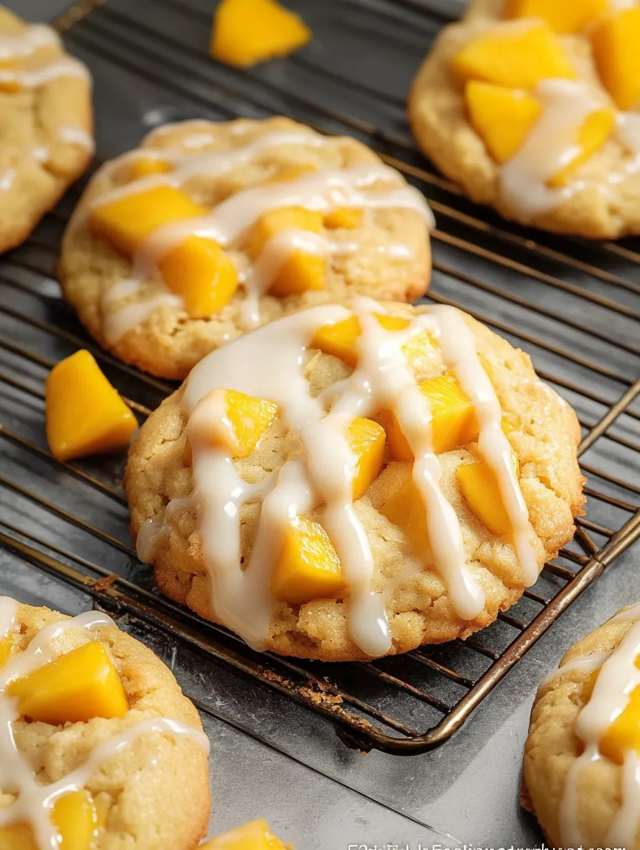 Hausgemachte Mangokekse