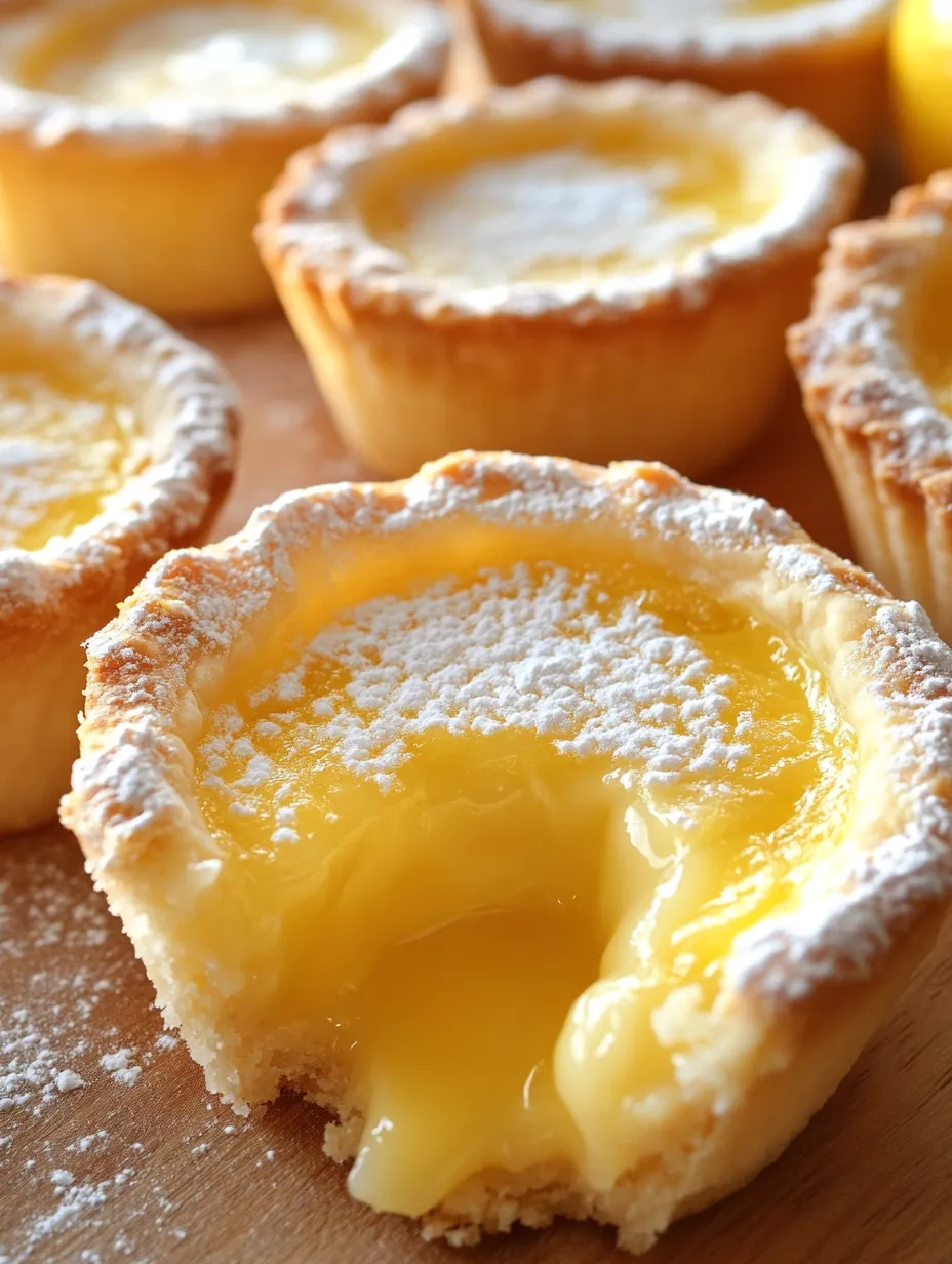 Einfache Magische Mini-Zitronenkuchen