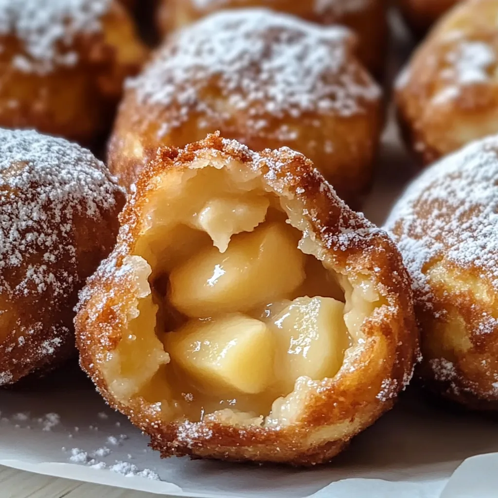 Nahaufnahme Apfel-Bomben