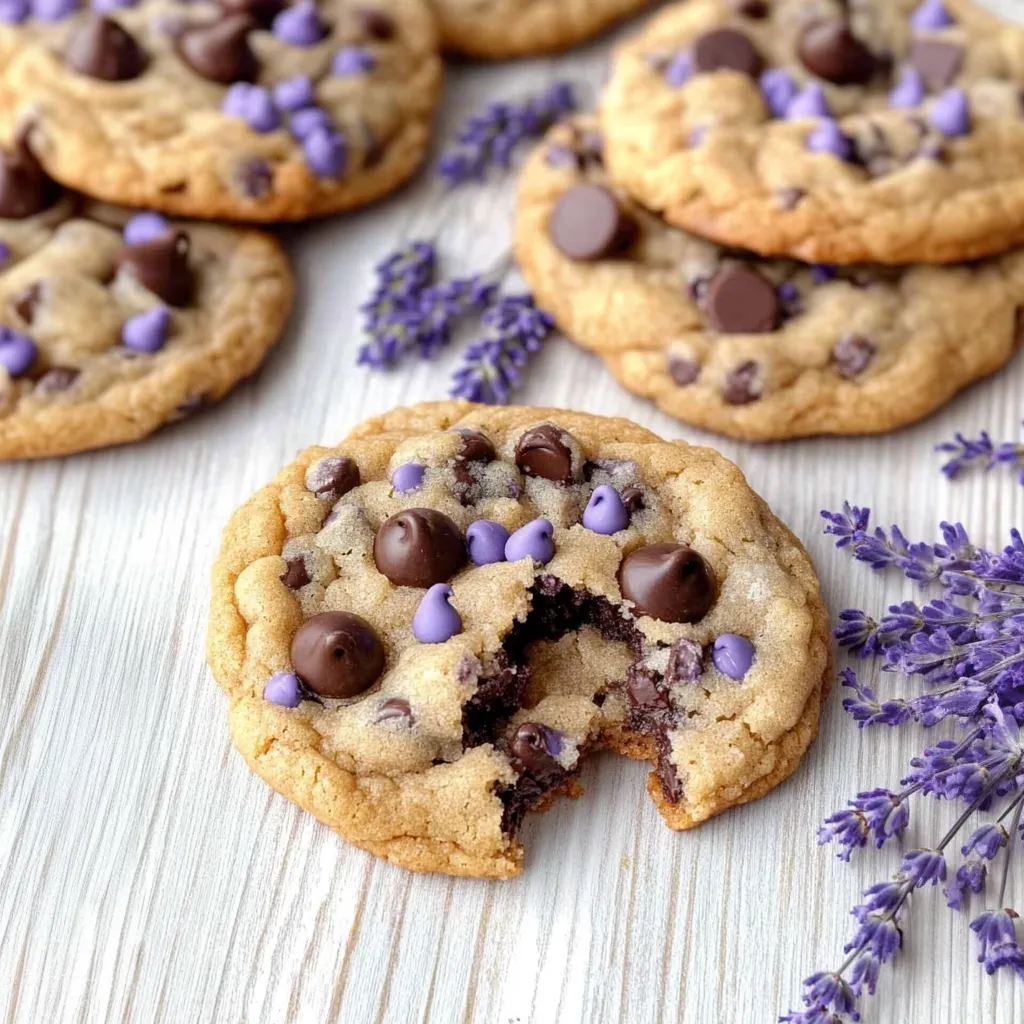 Lavendel Schoko Cookie Rezept