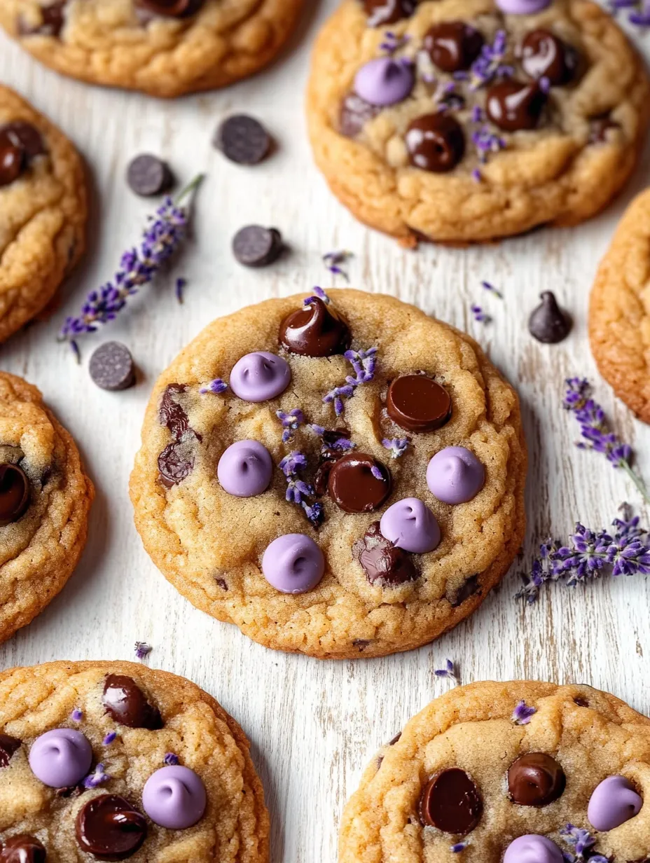 Einfaches Lavendel-Schokoladen-Keks Rezept