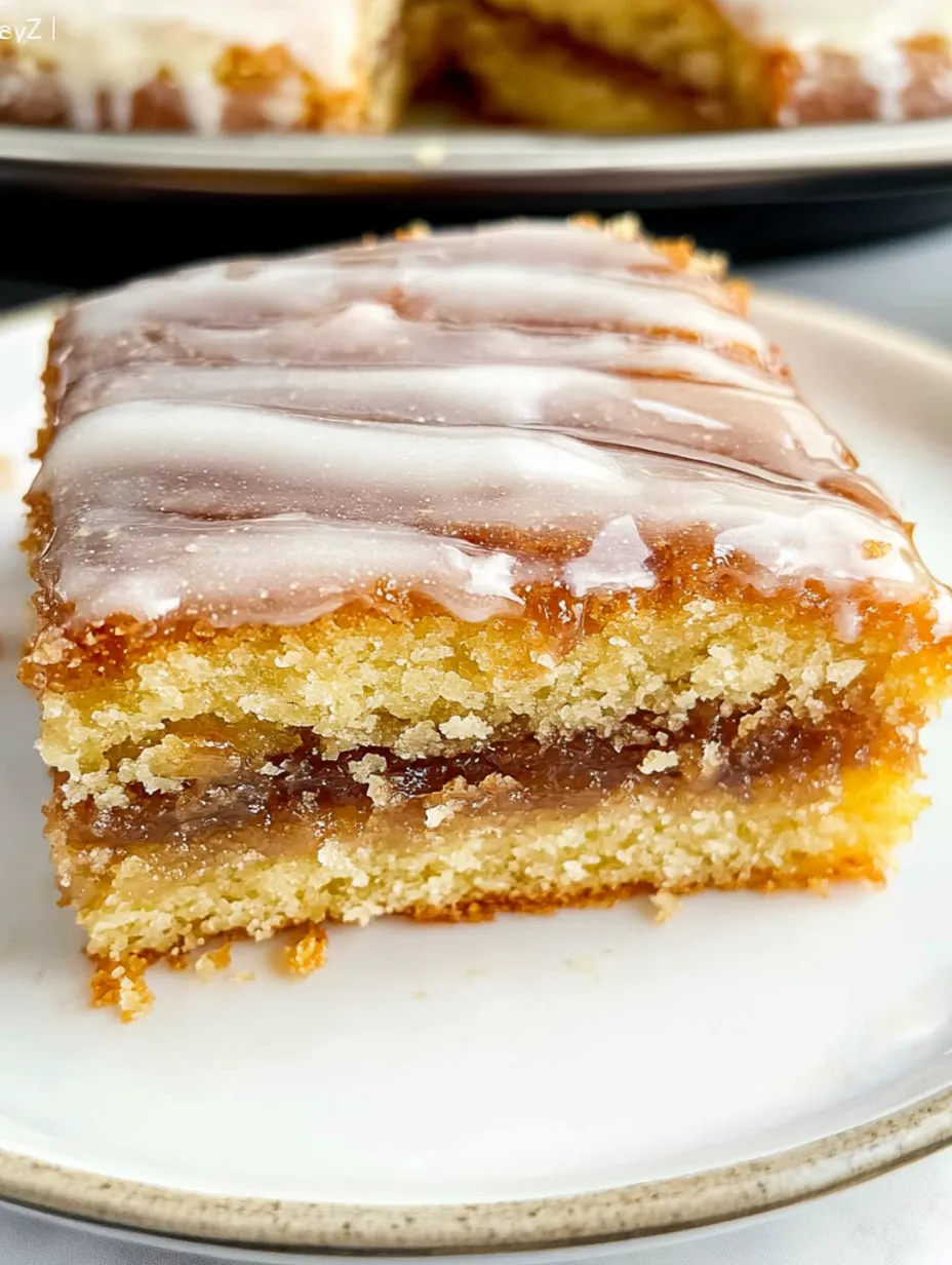 Viral Honey Bun Cake Torte
