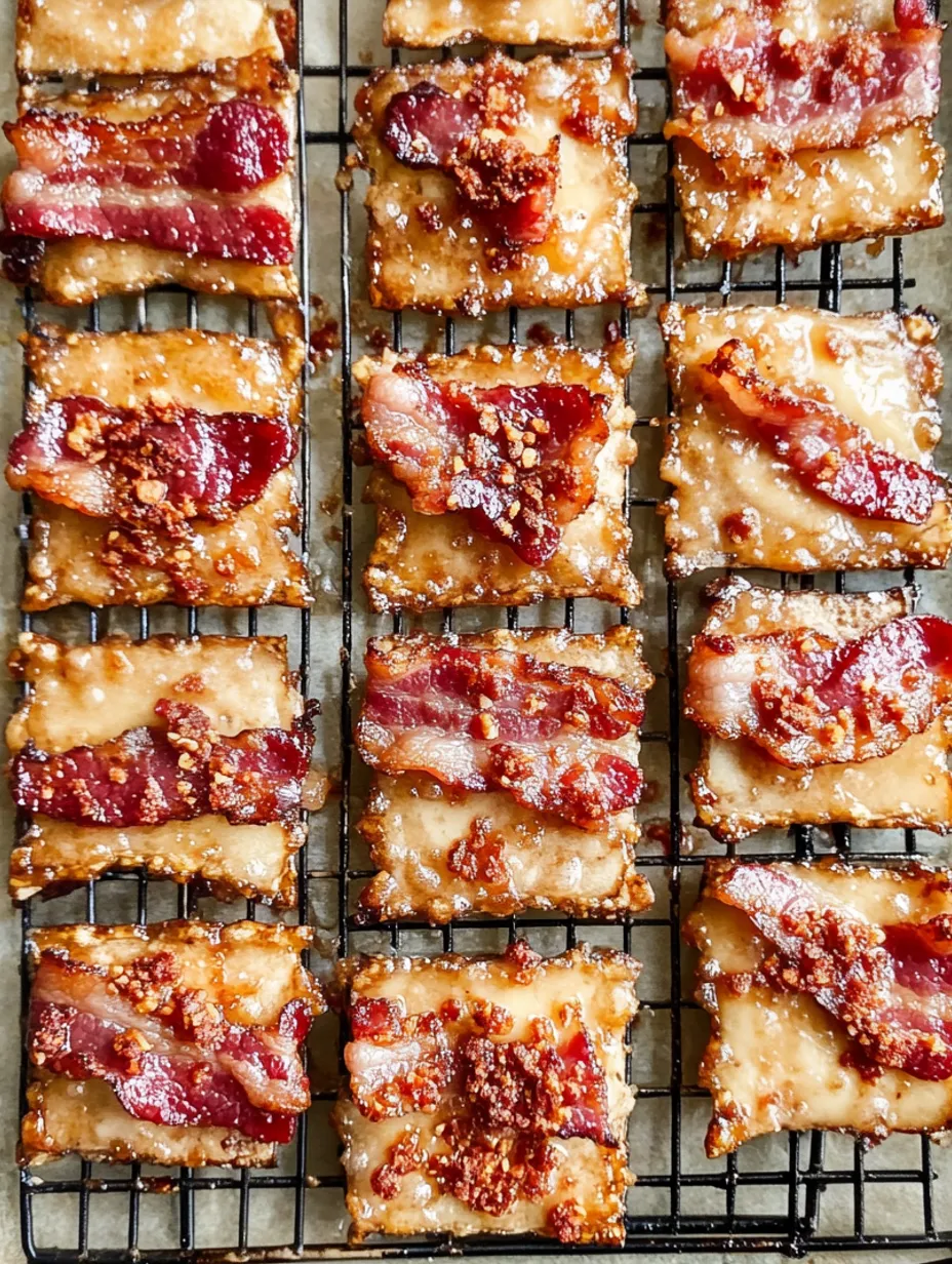 Boursin Kandierter Bacon Cracker Snack