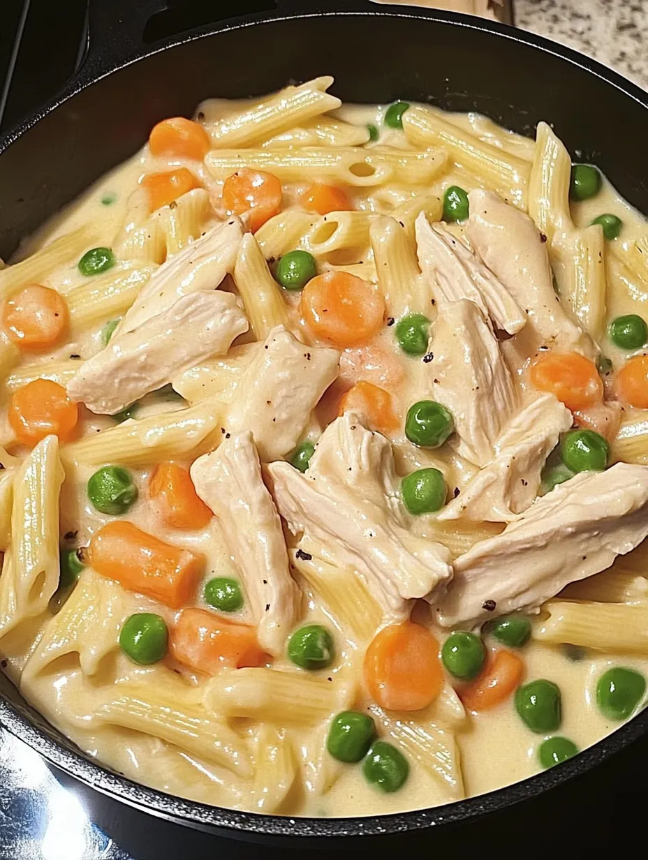 Hähnchen-Topf-Pasta hausgemacht