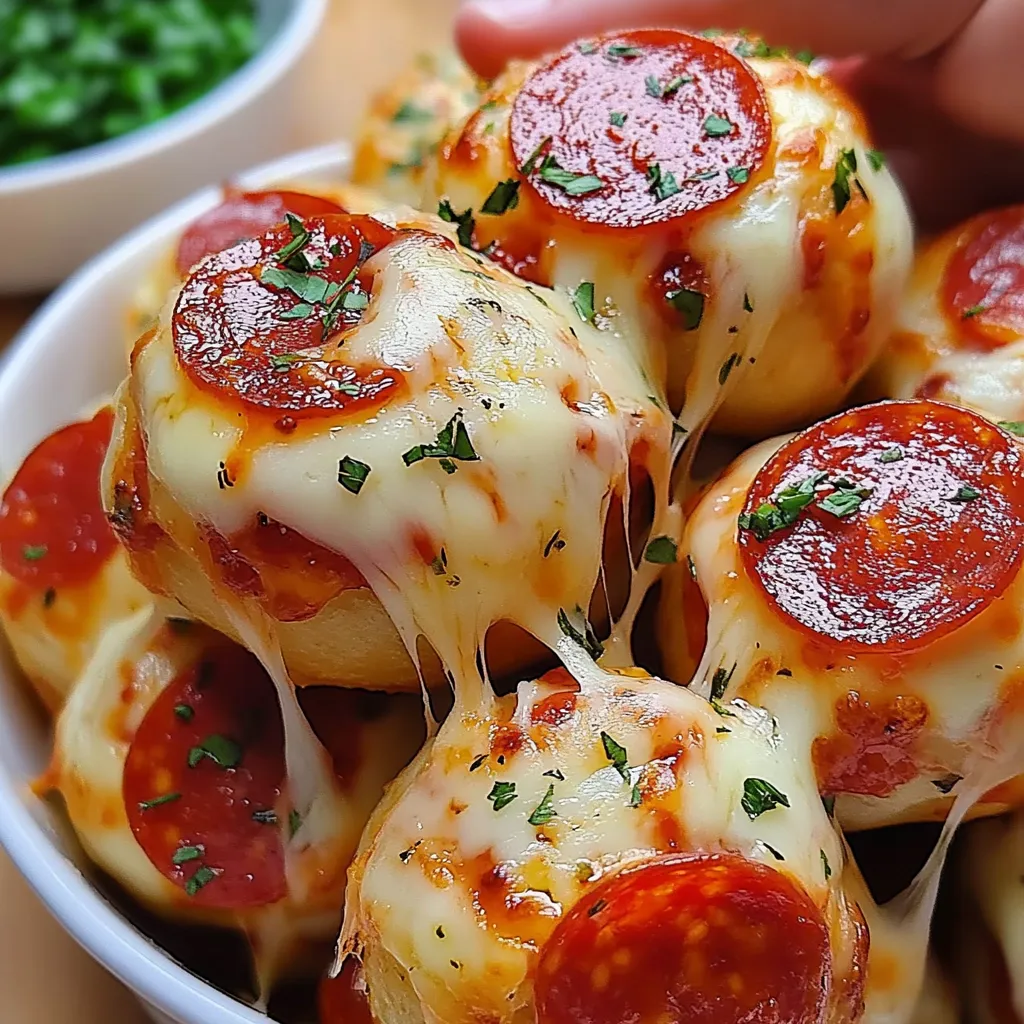 Pizza Bombs Zubereitung