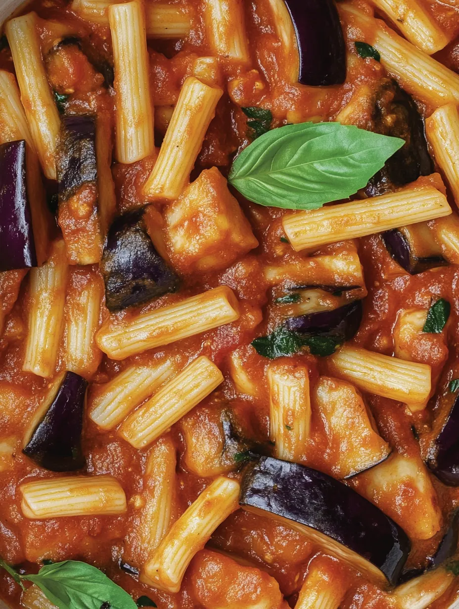 Pasta alla Norma Hausgemacht