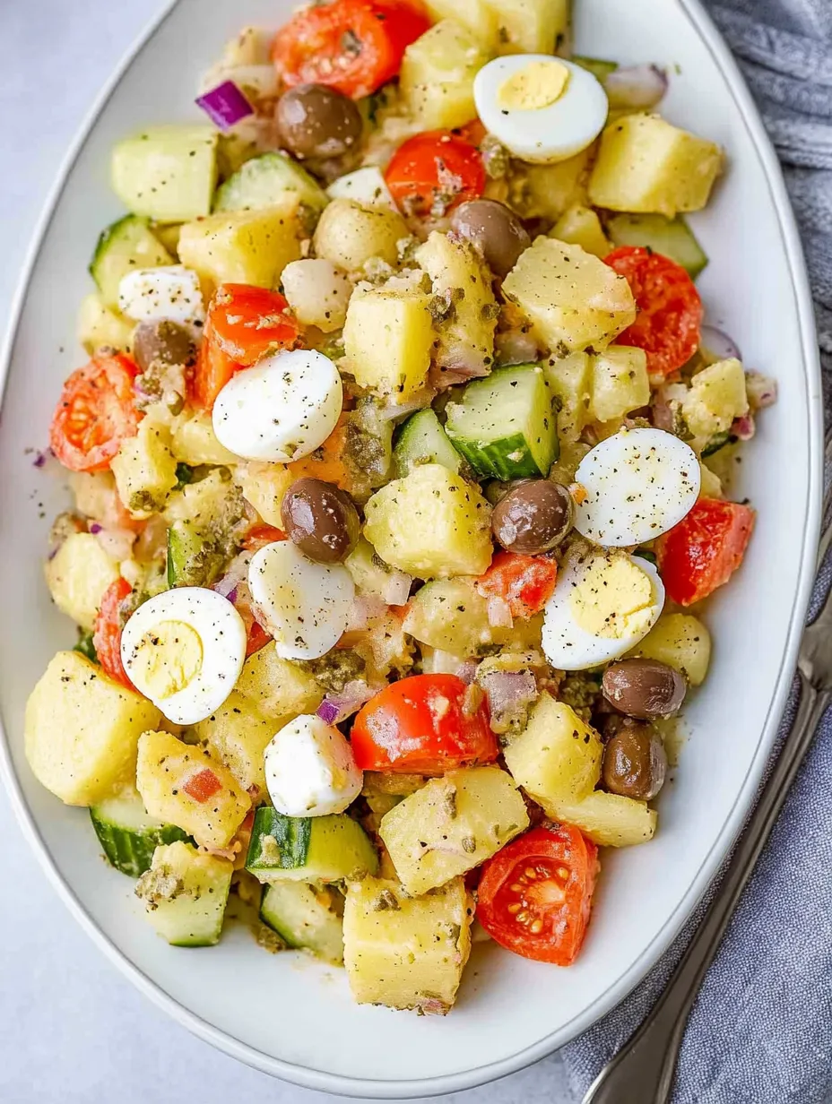 Italienischer Kartoffelsalat hausgemacht