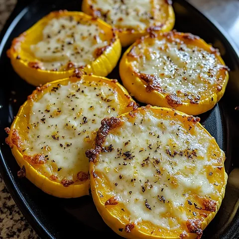 Käse Squash aus Ofen