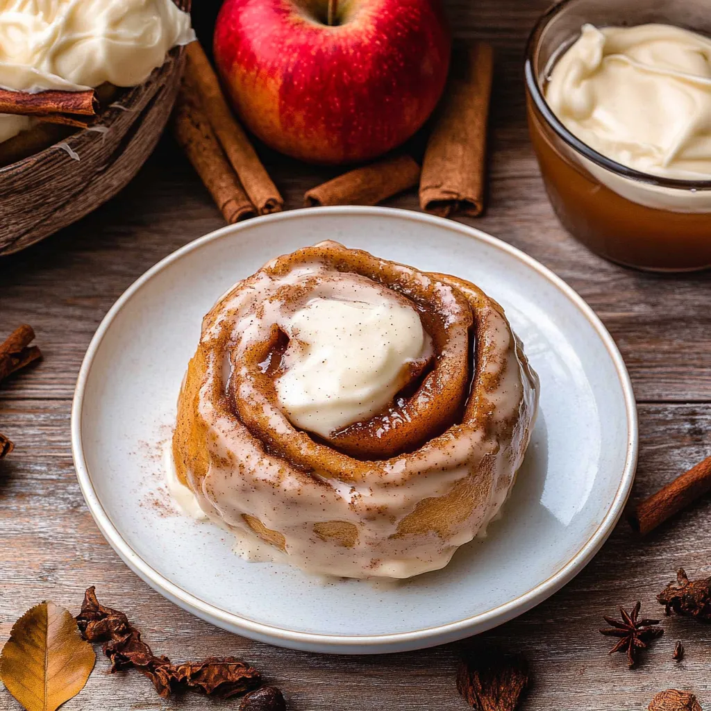 Apfel Zimtschnecken