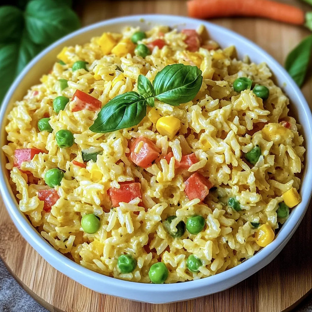 Frischer Curry-Salat mit Gemüse