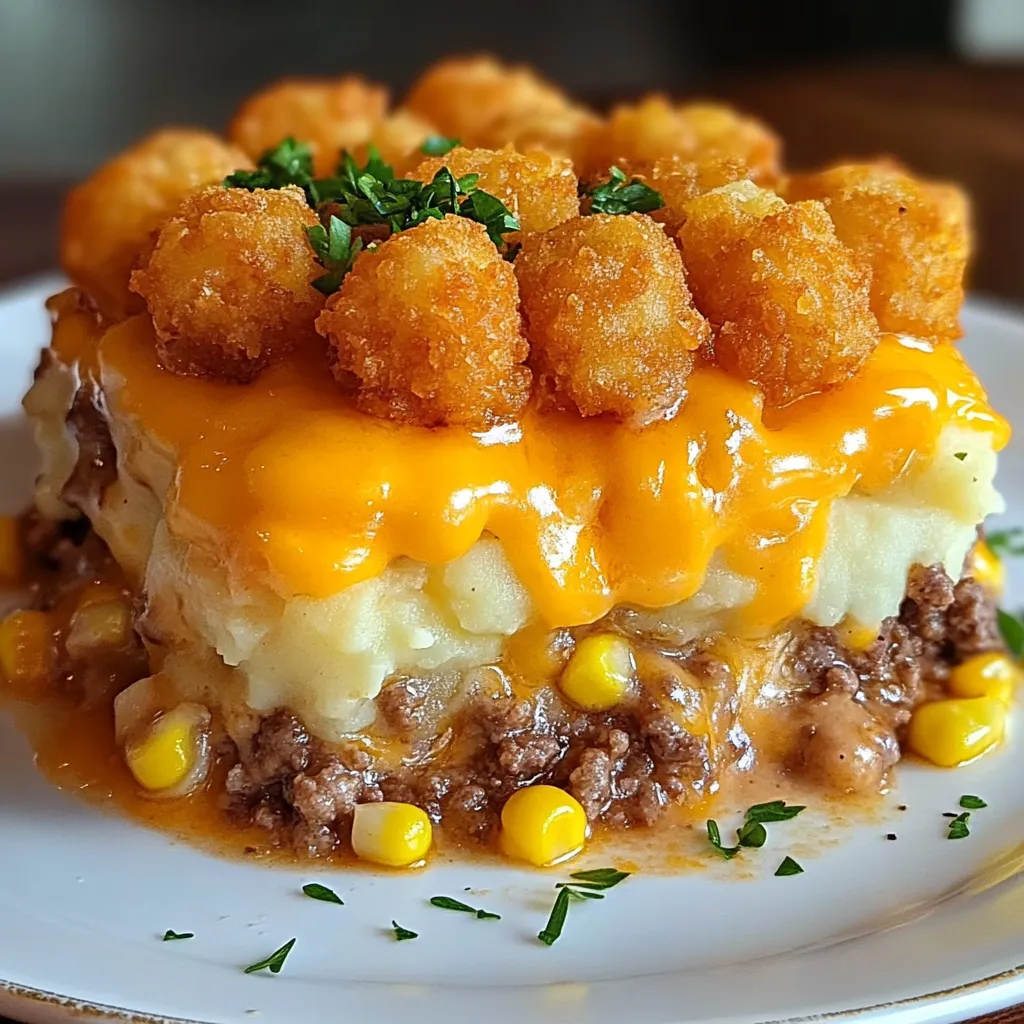 HIRTENAUFLAUF MIT TATER TOTS