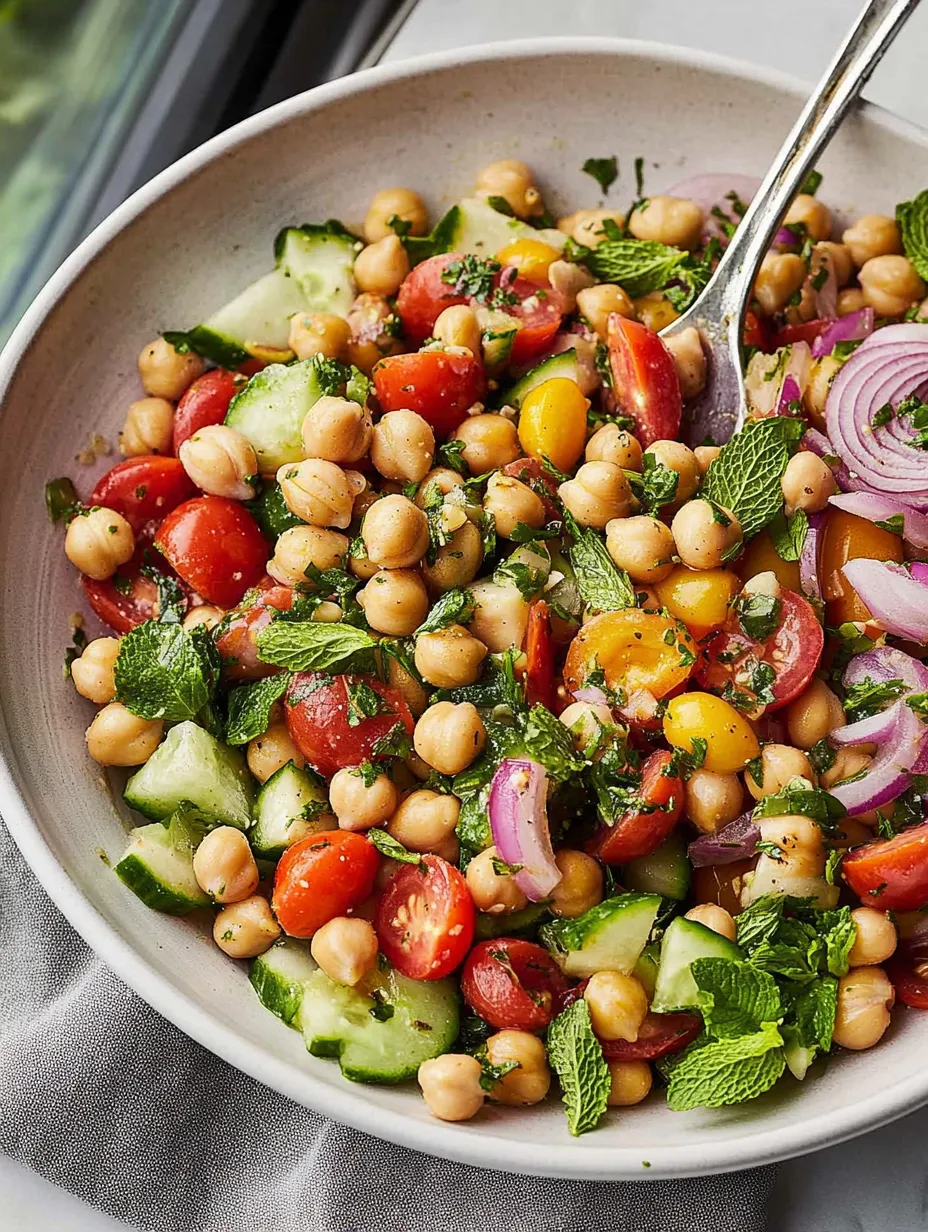 Kichererbsensalat Rezept