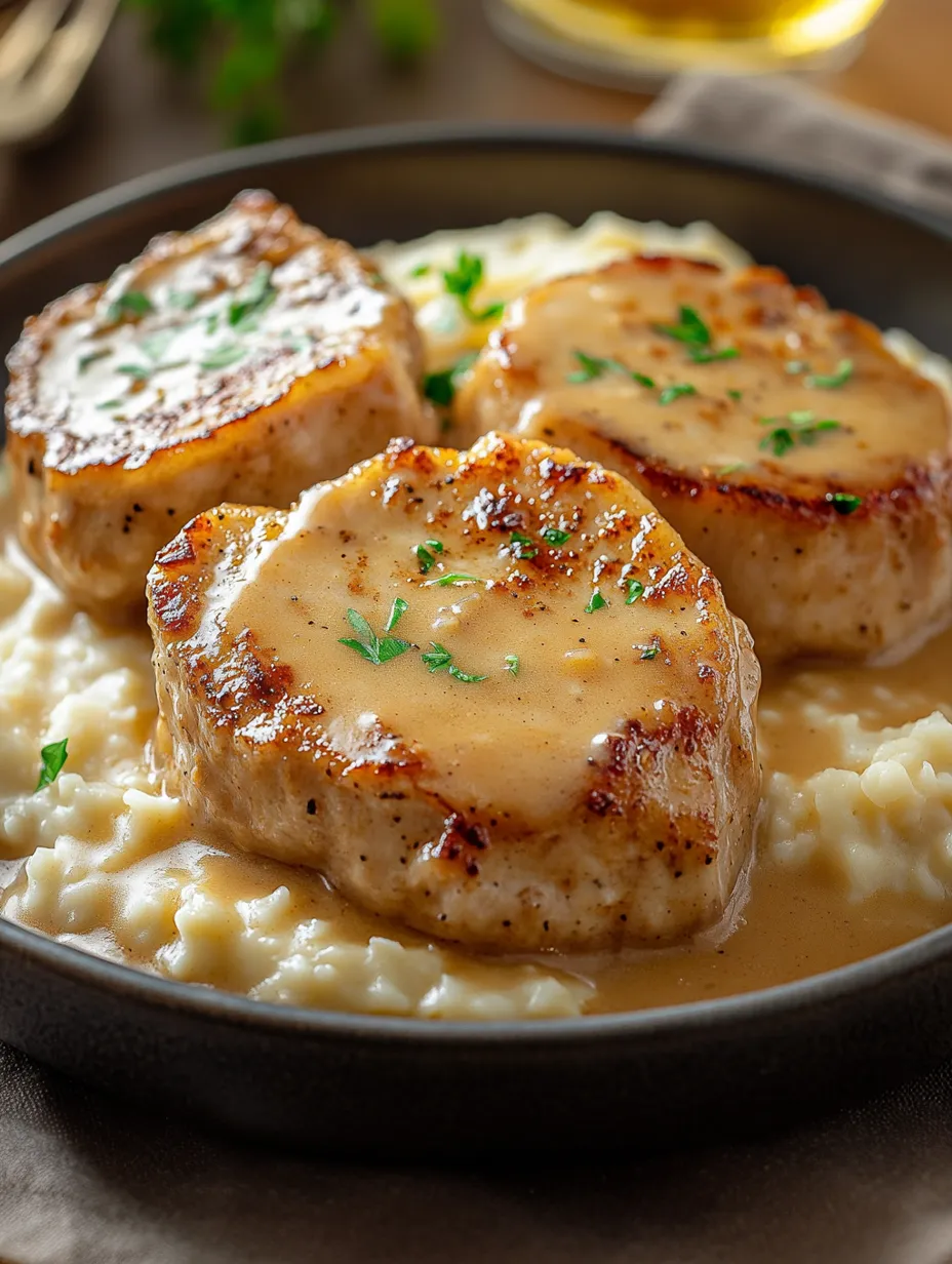 Einfache Slow Cooker Ranch Schweinekoteletts