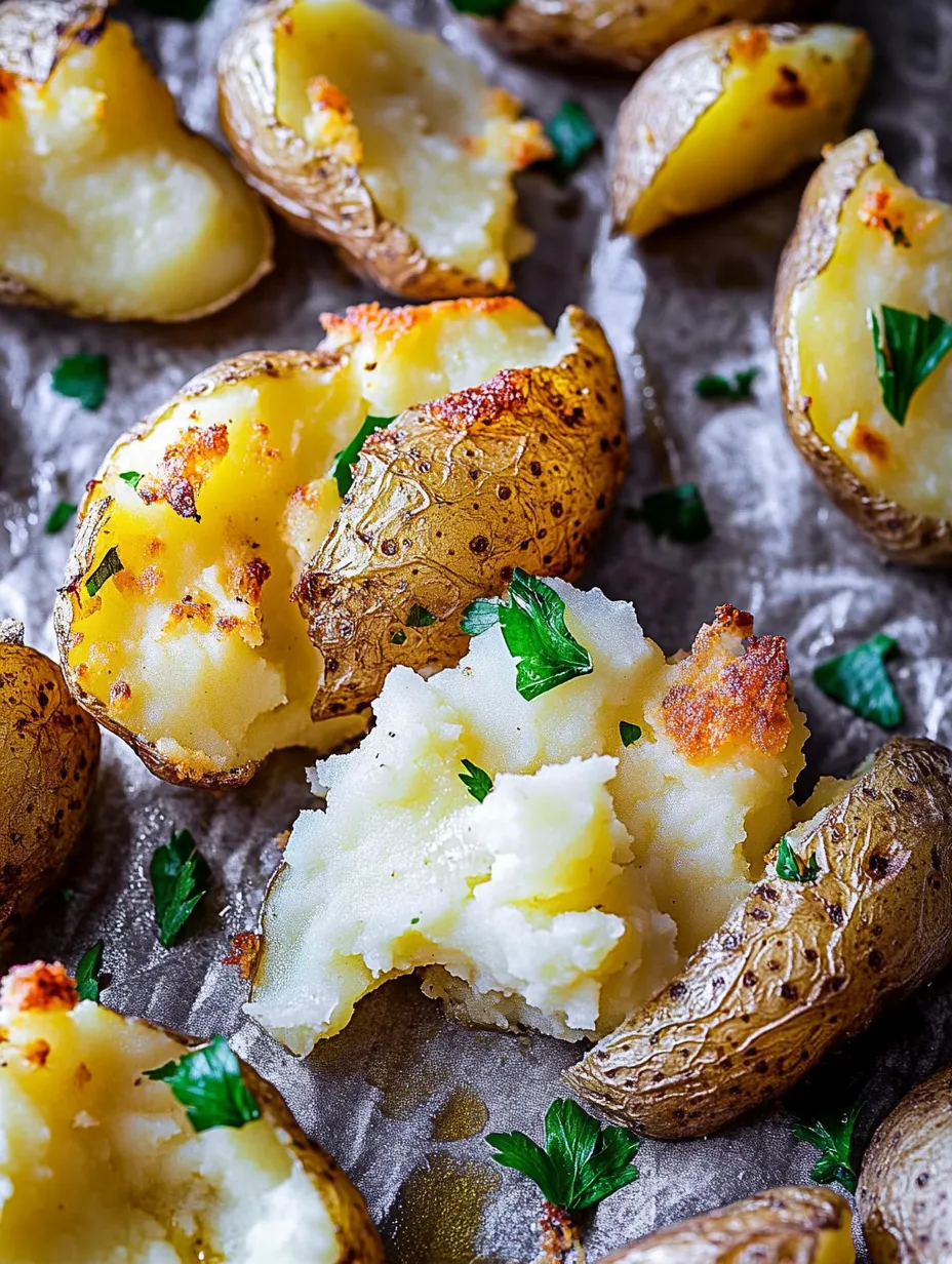 Knusprige Quetschkartoffeln – Ein echt genialer Snack
