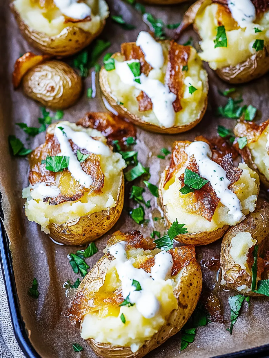 Krosse Quetschkartoffeln – Schnell & Köstlich