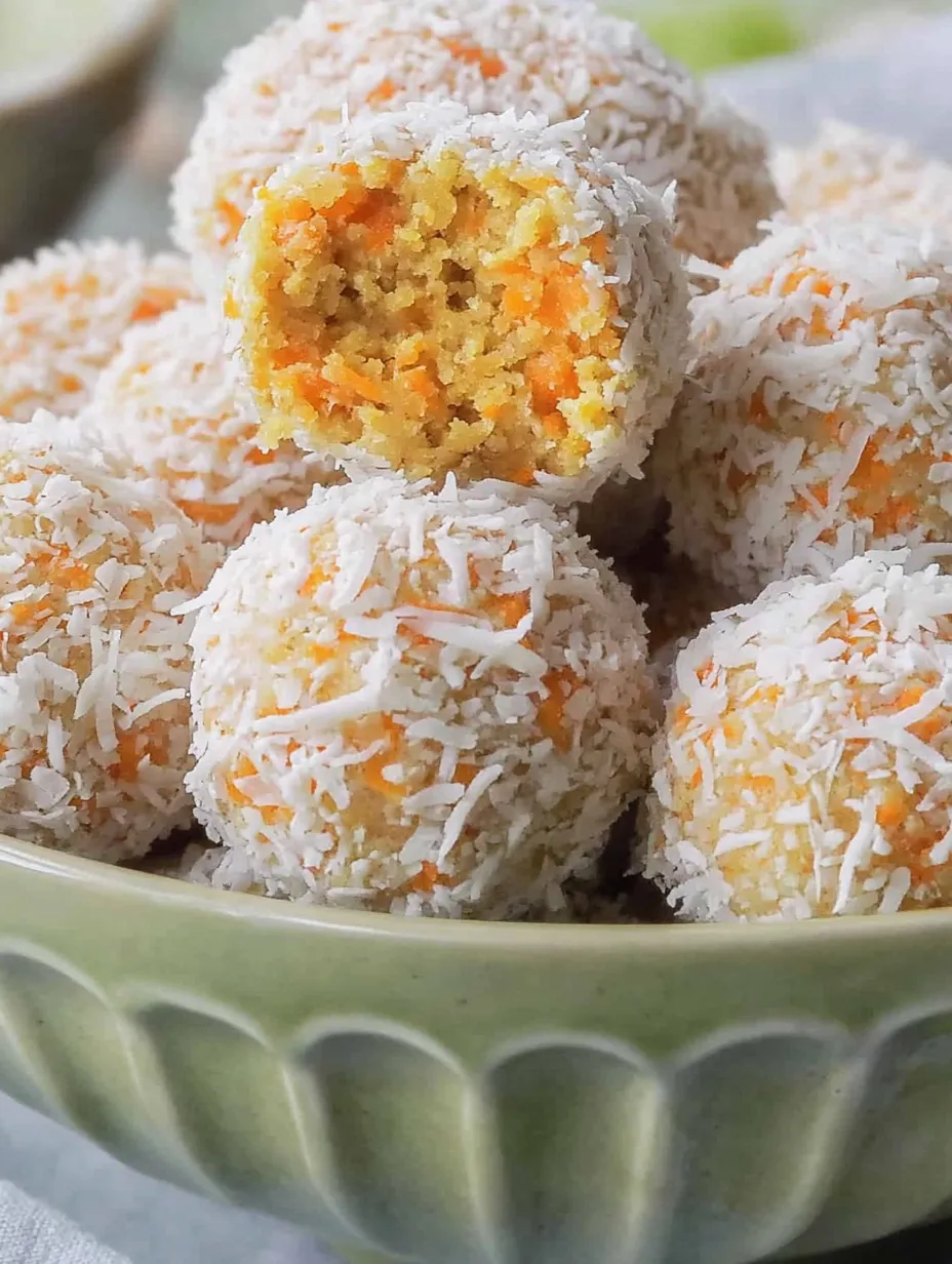 Carrot Cake Bällchen – Gesunde Nascherei einfach gemacht