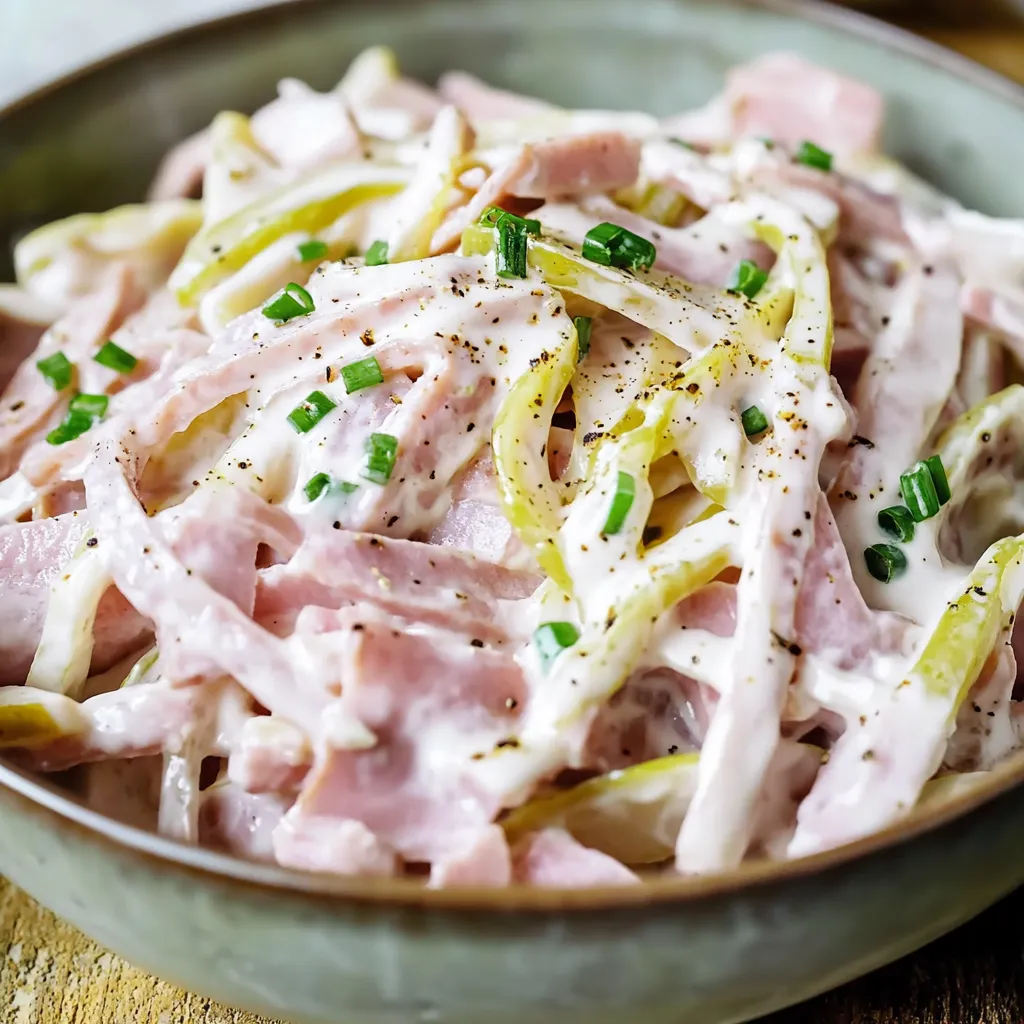 Köstlicher Fleischsalat: einfach und fix gemacht