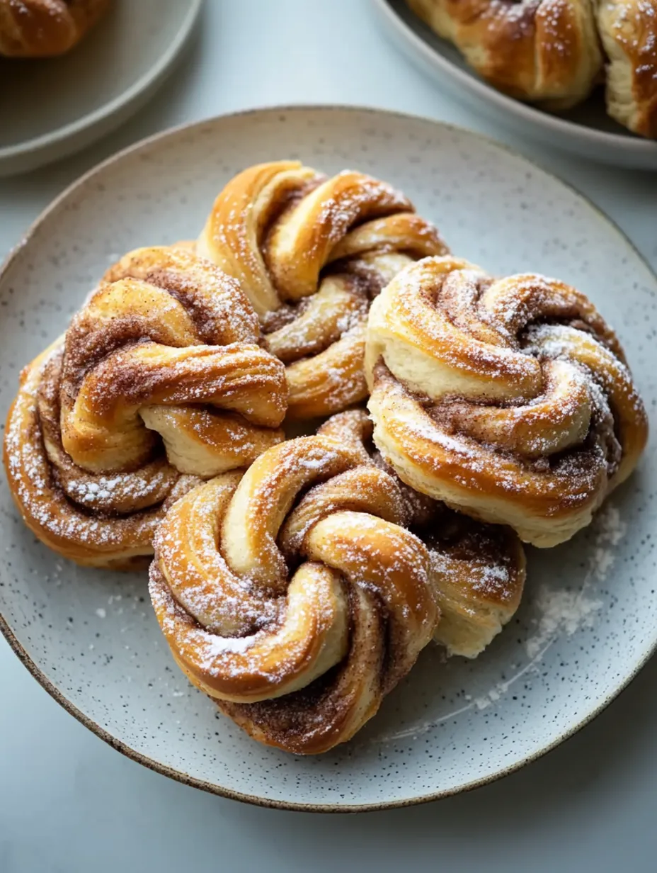 Wunderschöne, weiche Zimt-Brioche geflochten