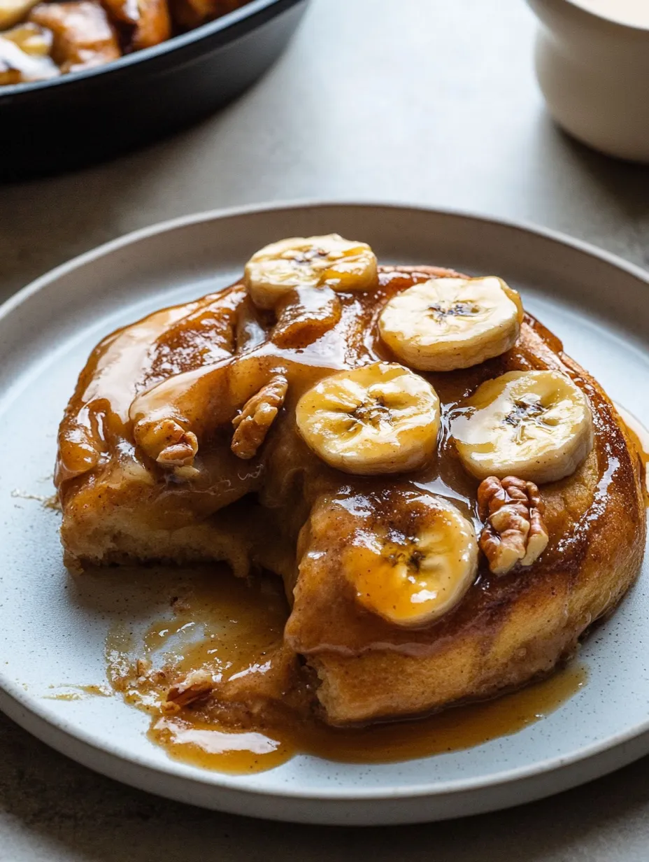 Zimt-Bananen-Brötchen