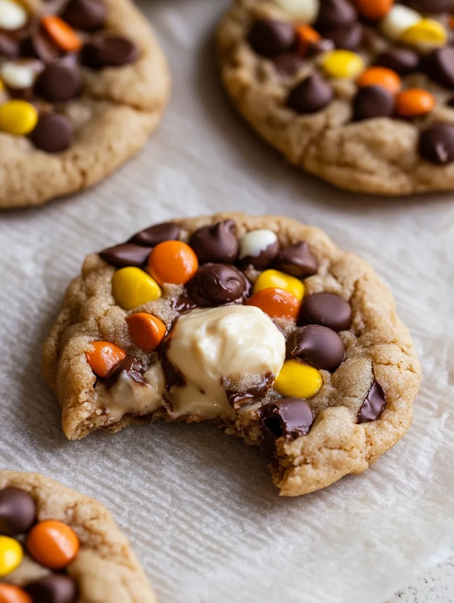 Reese's Käsekuchen-Kekse Hausgemacht
