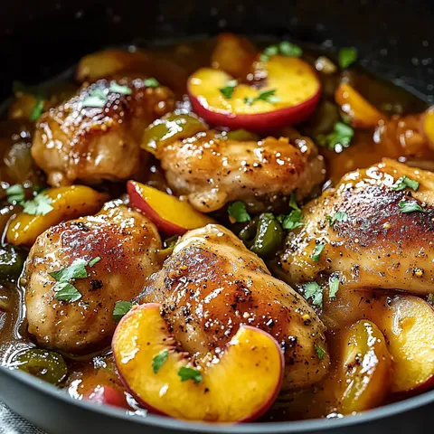 Pfirsich Jalapeño Huhn