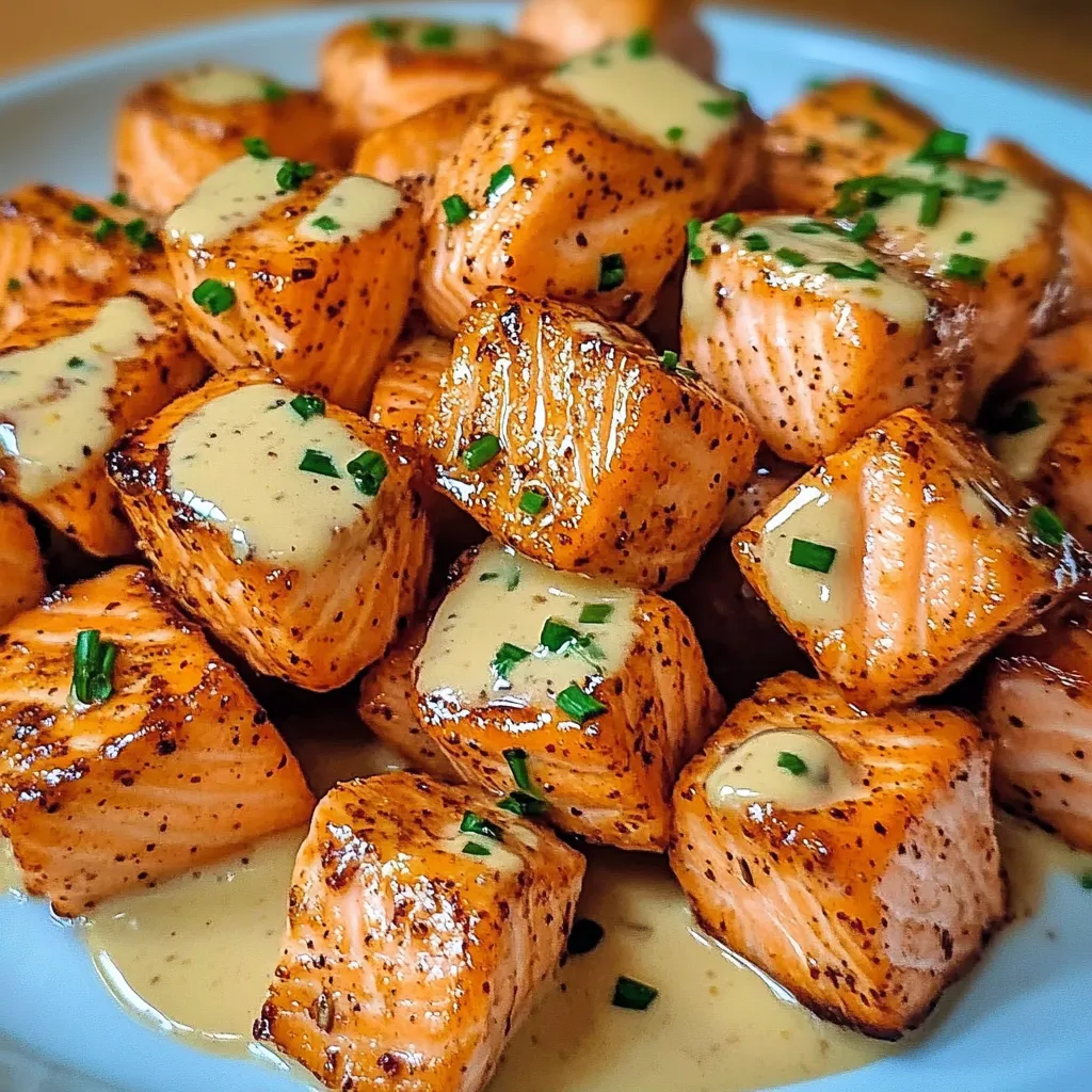 Knusprige Würzige Lachs Häppchen