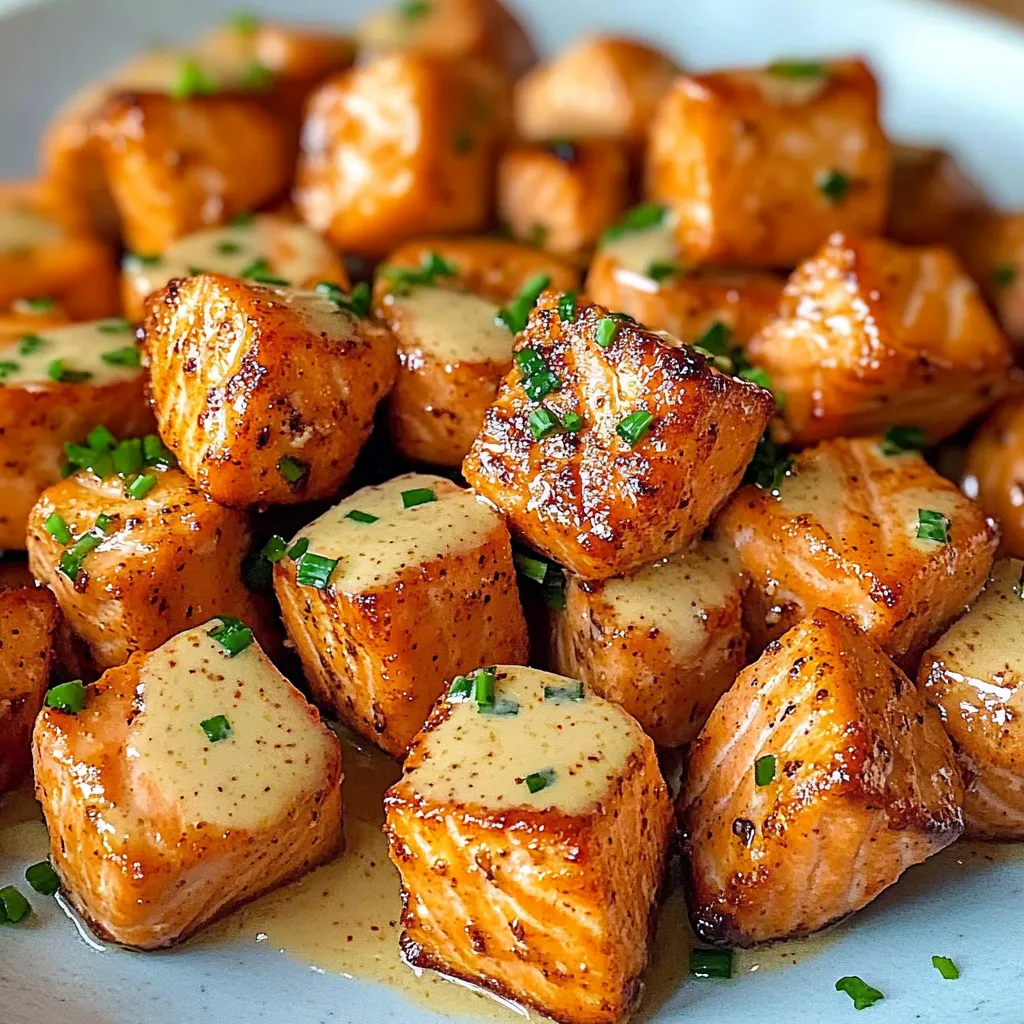 Crispy Spicy Salmon Bites Recipe