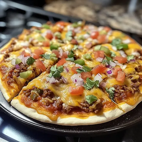 Leckere mexikanische Pizza selber machen