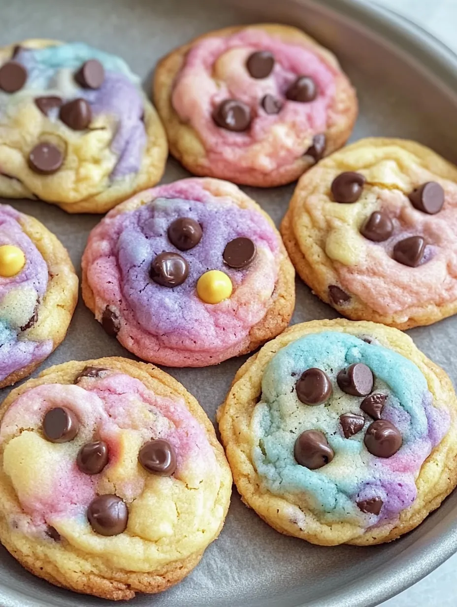 Österliche Chocolate Chip Cookies