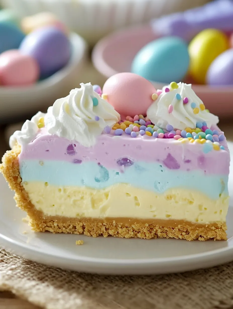 Ostern-Wackelpudding-Kuchen ohne Backen