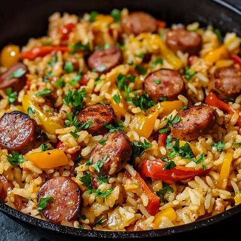 WURST REIS PFANNE