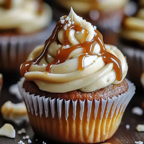 Luftige Salz-Karamell-Muffins