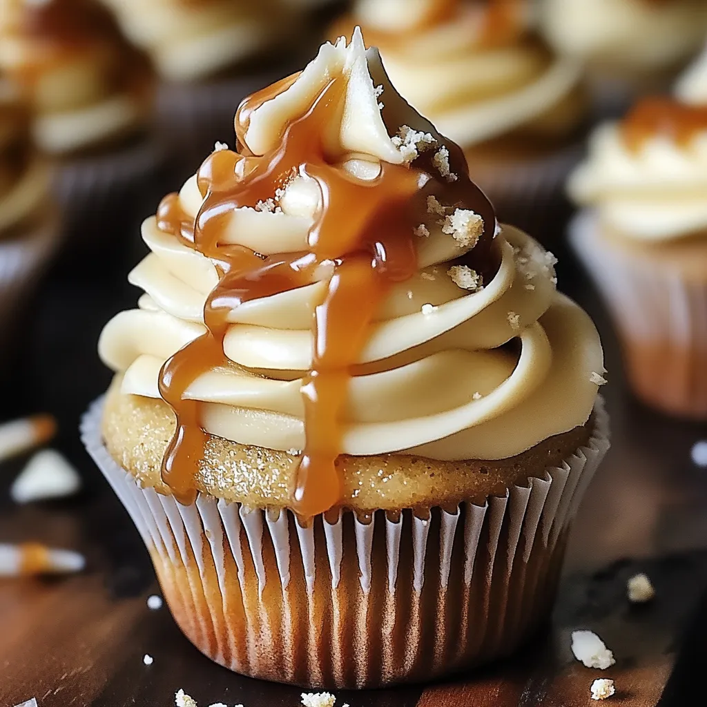 Saftige Karamell-Käsekuchen-Muffins