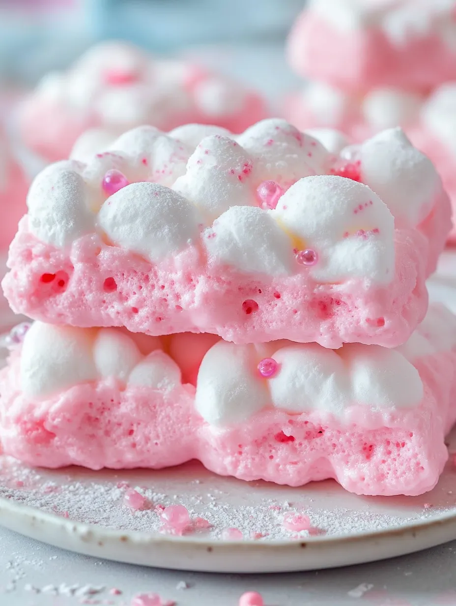 Kaugummi-Wolken Schnitten Rezept