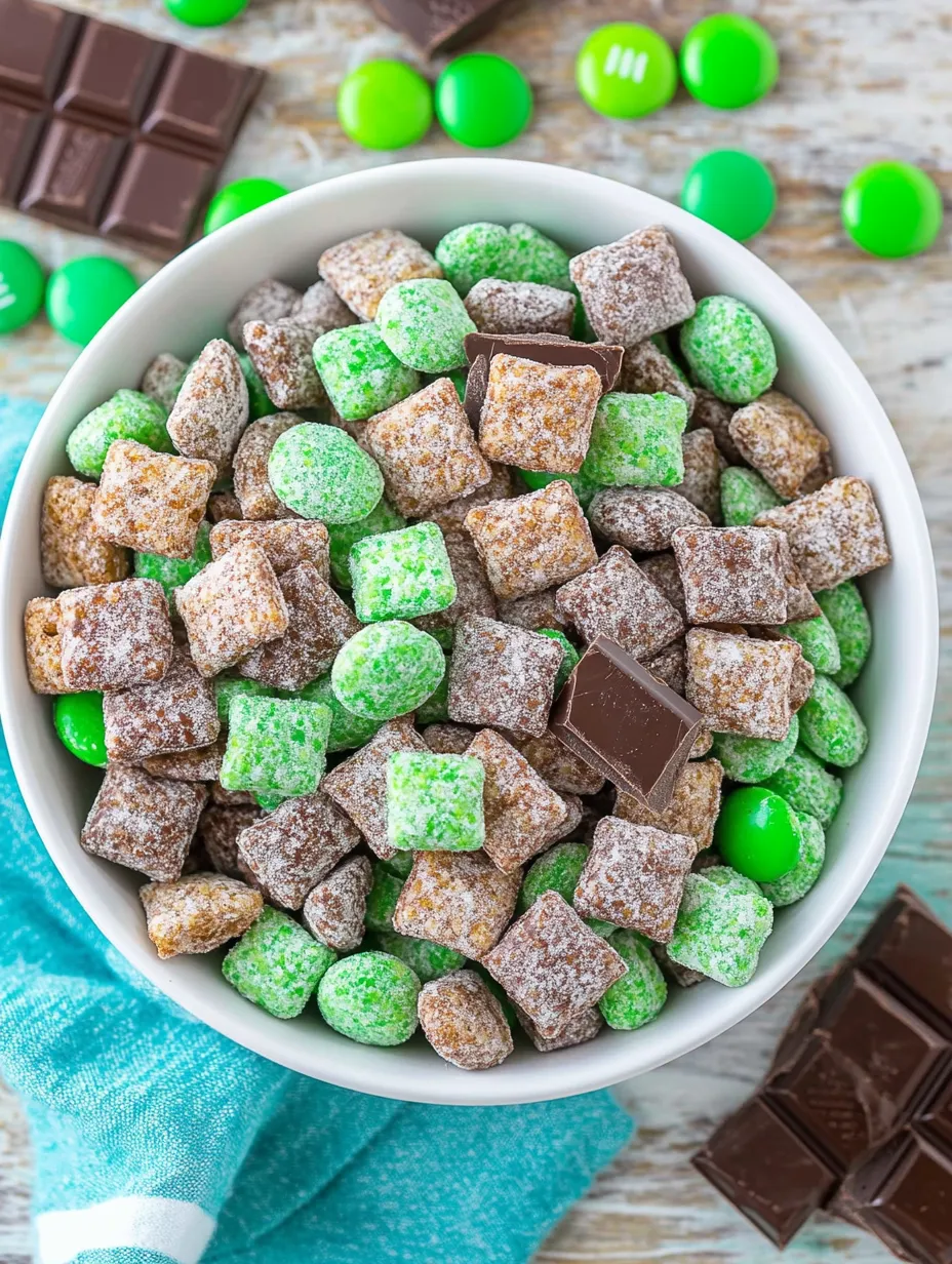 Schoko-Minz-Snack-Mix Rezept