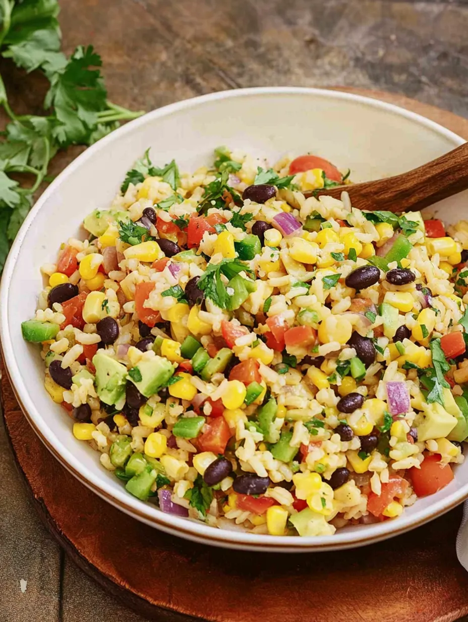 Cowboy Rice Salad Recipe