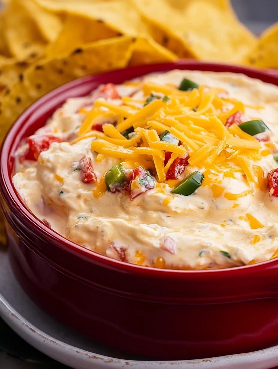 Cremiger Bootsparty-Aufstrich (Rotel-Ranch-Dip)